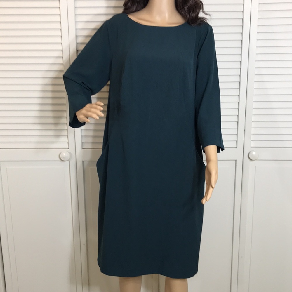 M.M. LaFleur The Etsuko Plus Size Rainforest Dress Size +1 Similar to a Size 16 - Picture 6 of 16